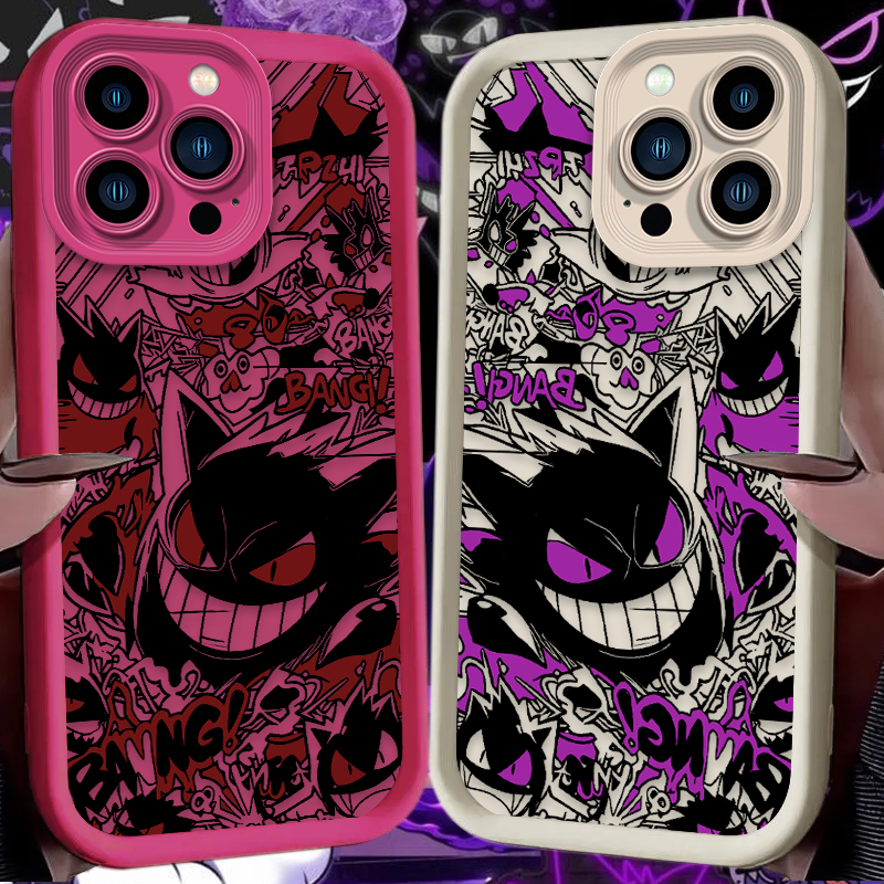 P-Pokemon Gengar Graffiti Phon - Phone Cases For Iphone 15 review and price