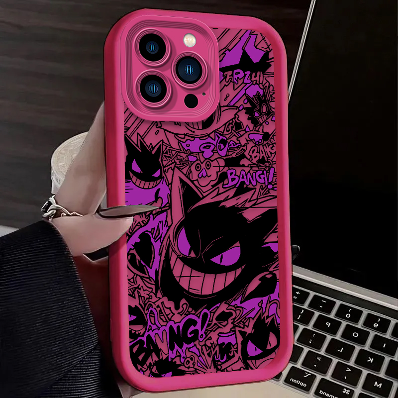 P-Pokemon Gengar Graffiti Phon - Phone Cases For Iphone 15 review and price