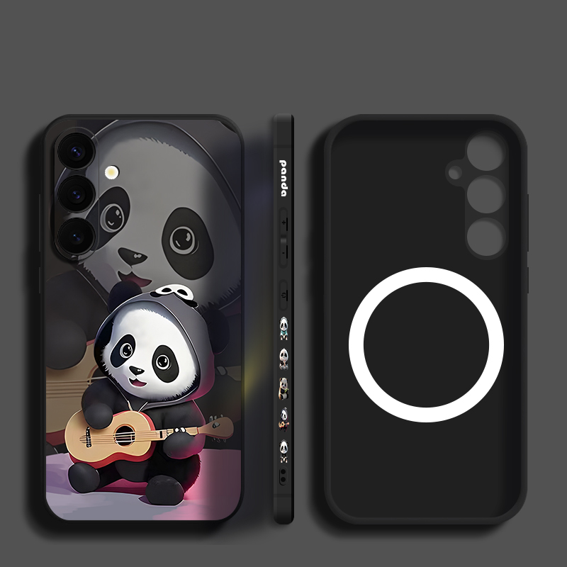 Guitar-playing Panda Case For  - Phone Cases Magsafe review and price