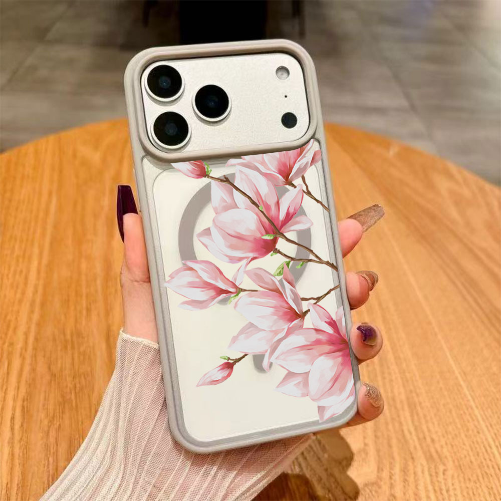 Fashion Flower Magnetic Phone  - Phone Cases Magsafe review and price