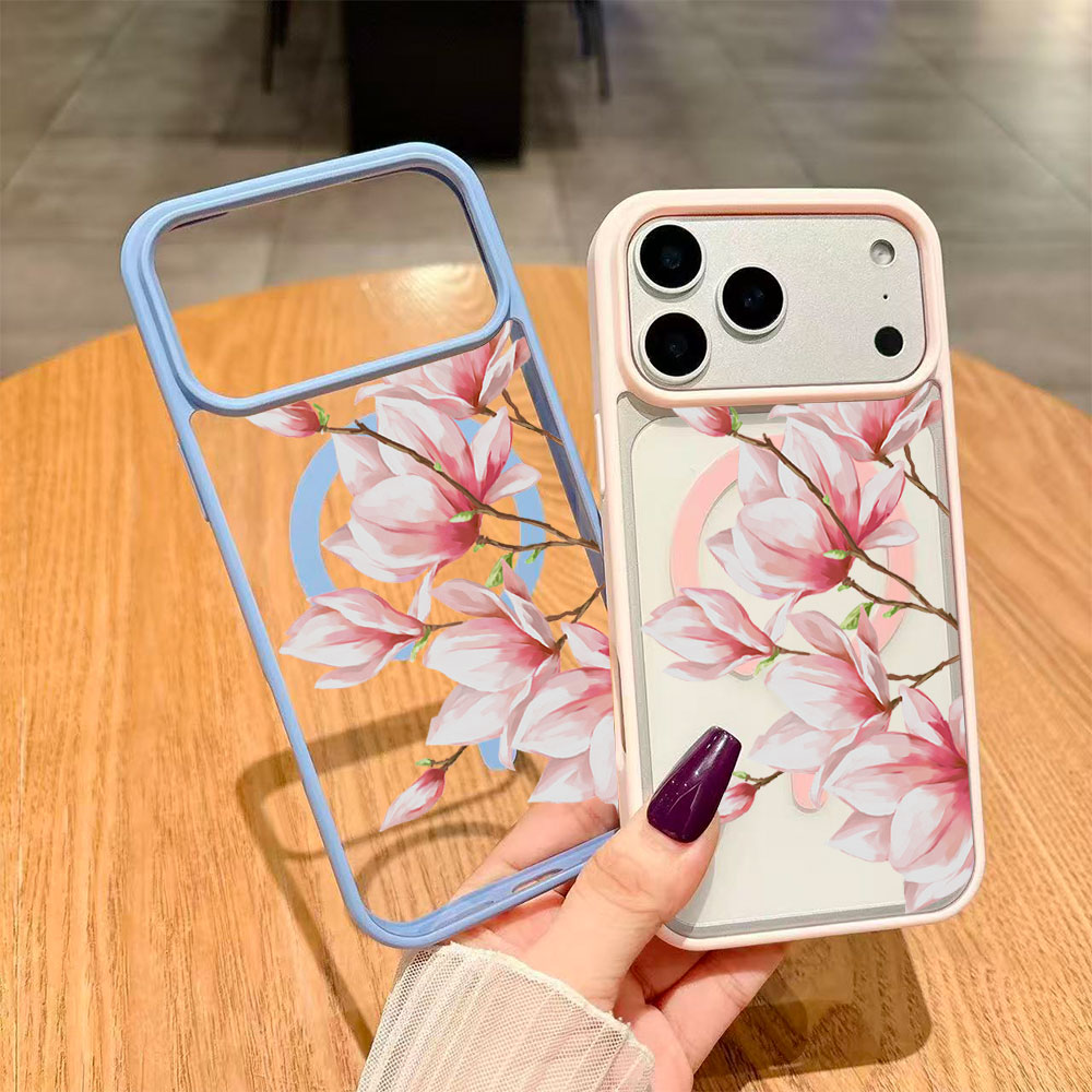 Fashion Flower Magnetic Phone  - Phone Cases Magsafe review and price