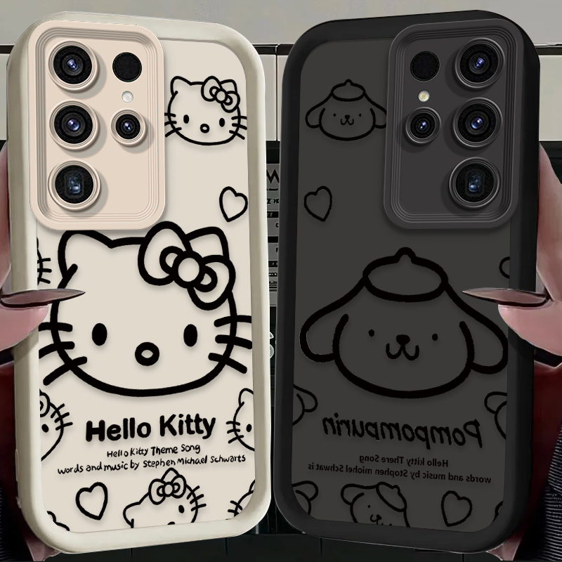 Sanrio Hello Kitty Pompom Puri - Phone Cases Samsung S24 review and price
