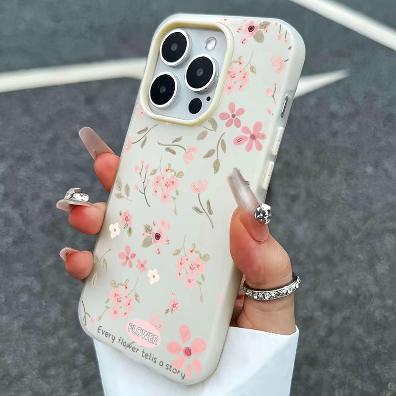 Cute Sweet Pink Floral Candy C - Phone Cases Samsung S24 review and price