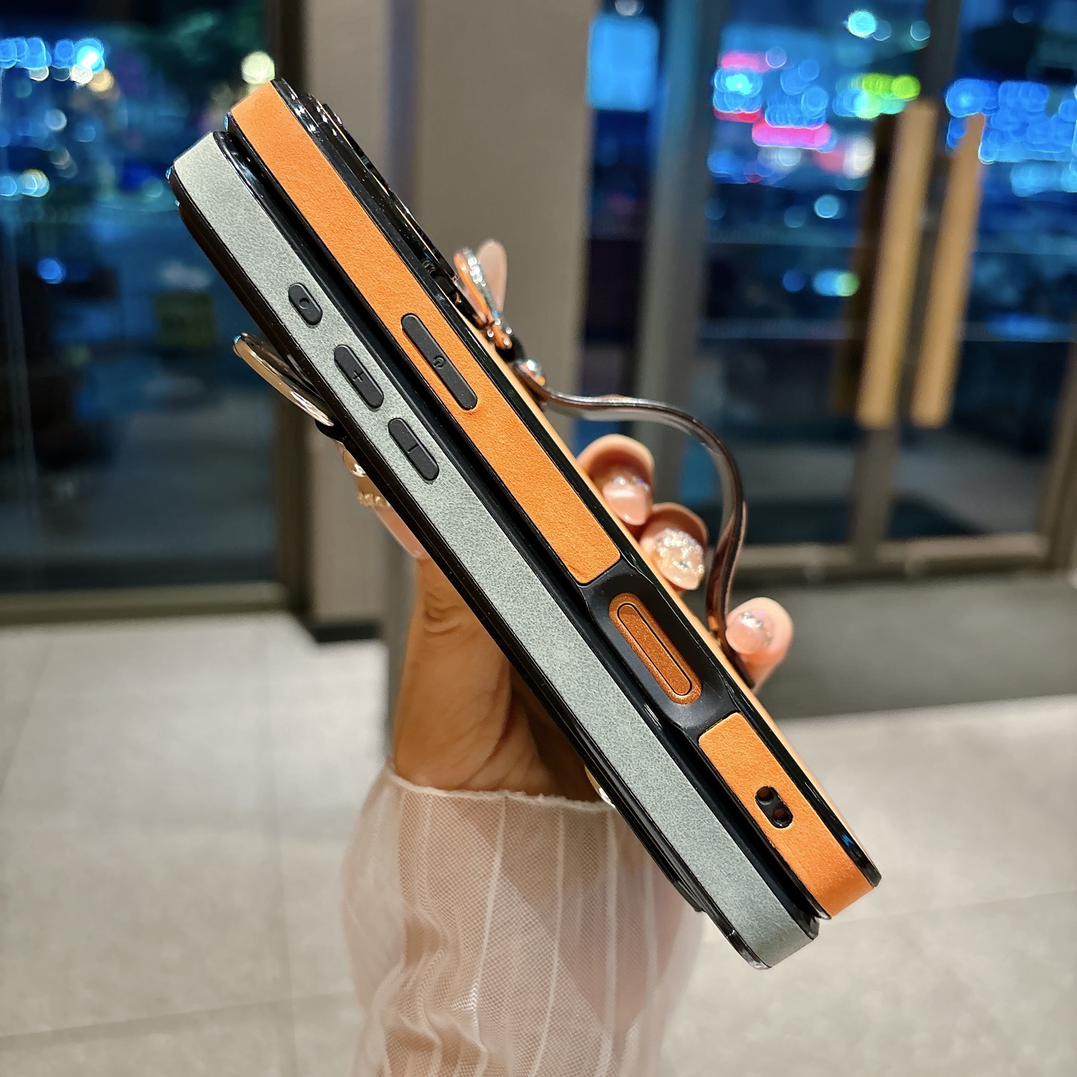 Suede Leather Wrist Strap Hold - Phone Cases For Iphone 15 review and price