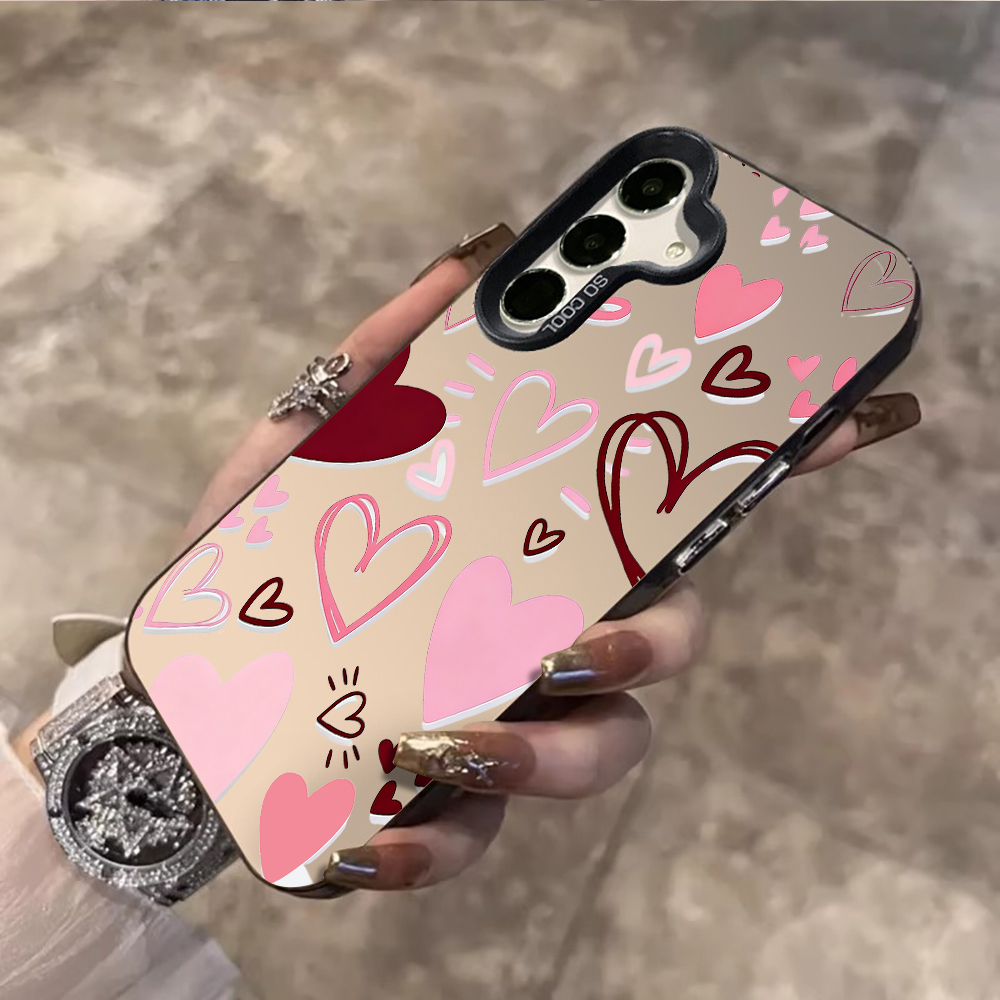 Modern Romance Hearts Design F - Phone Cases Samsung S24 review and price