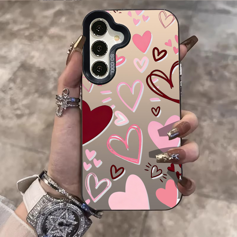 Modern Romance Hearts Design F - Phone Cases Samsung S24 review and price