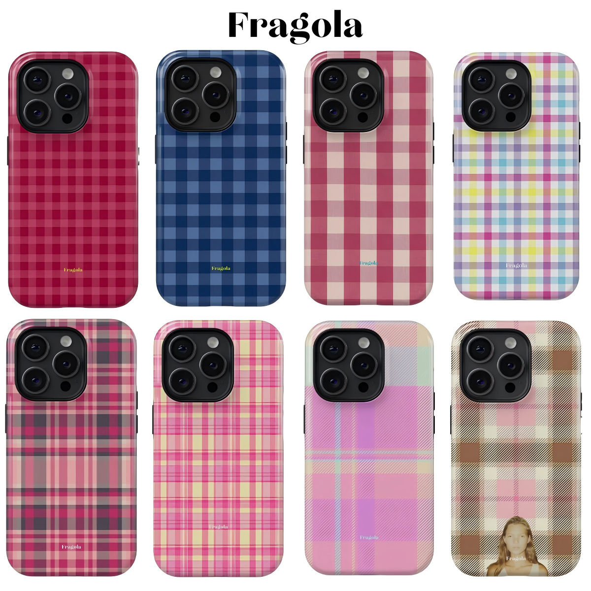 Fragola Ins Korean Checkered P - Phone Cases Ugly review and price