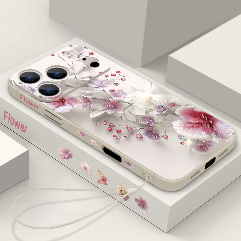 Pink White Flower Case For iPh - Phone Cases Magsafe review and price