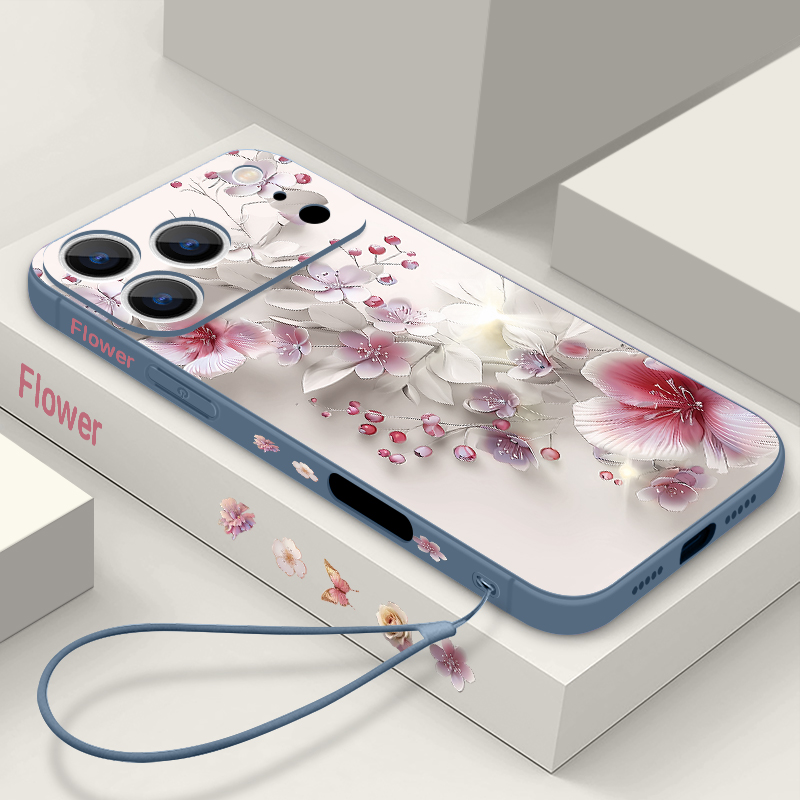 Pink White Flower Case For iPh - Phone Cases Magsafe review and price
