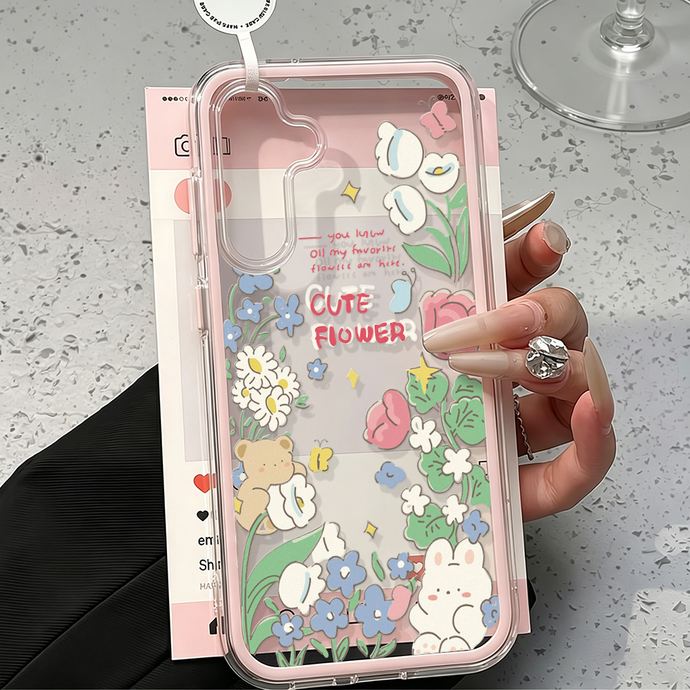 2 IN 1 Clear Case For Samsung  - Phone Cases Samsung S24 review and price
