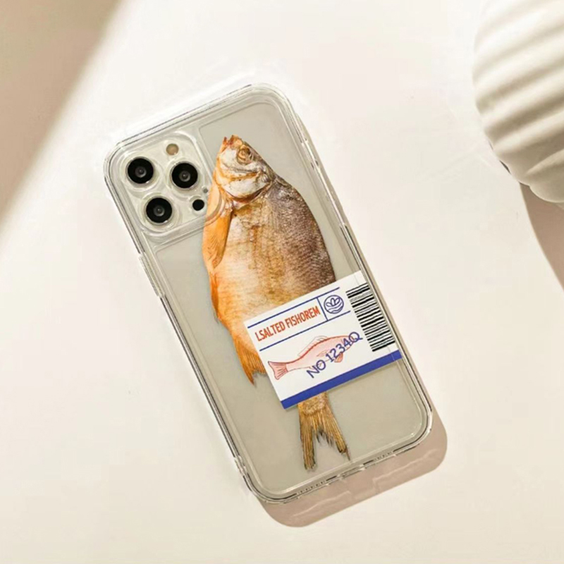 Ins Style Salted Fish Transpar - Phone Cases Ugly review and price