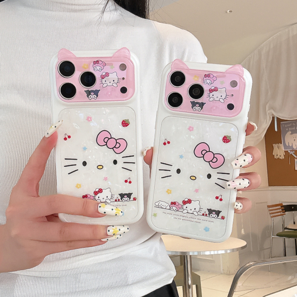 3D Stereoscopic Cute Cartoon S - Phone Cases Hello Kitty review and price