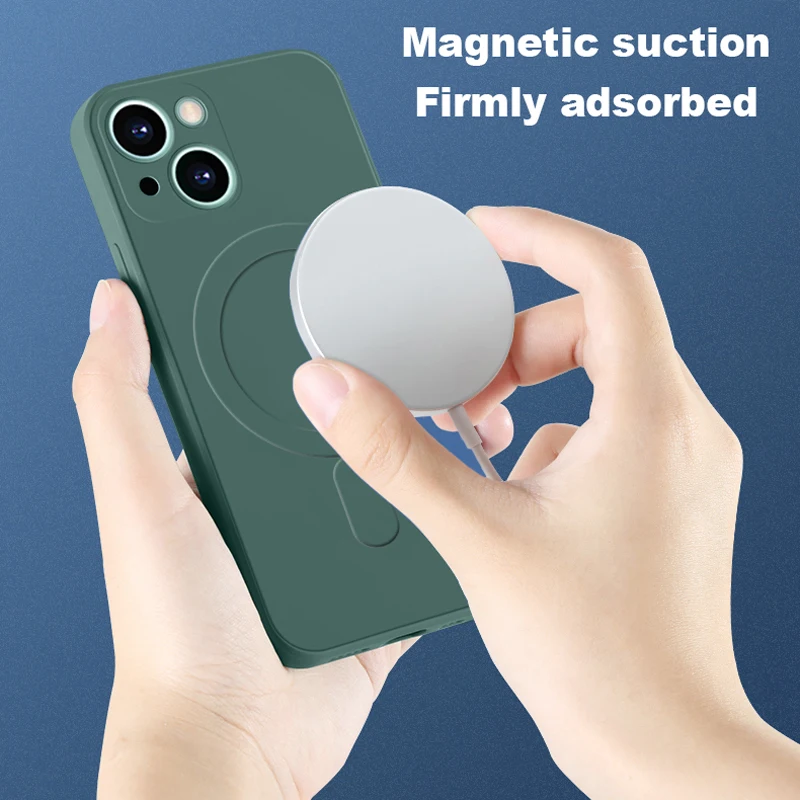 For Magsafe Magnetic Wireless  - Silicone Liquid Case review and price