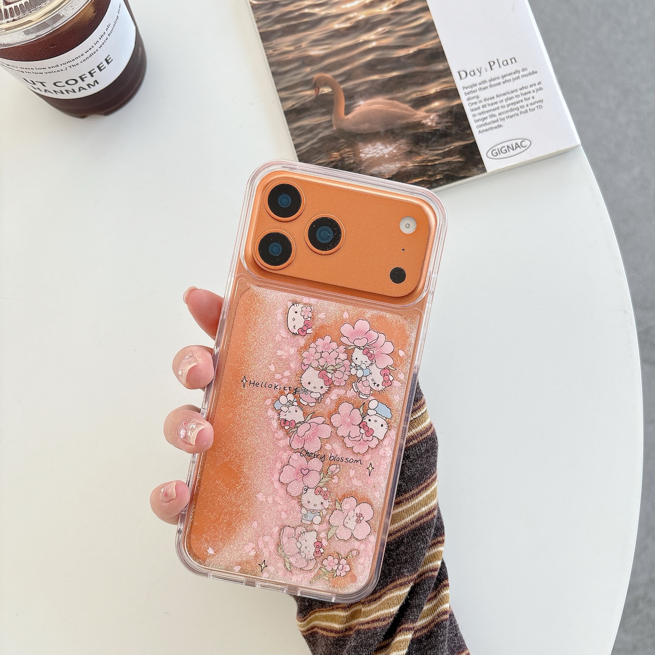Sweet Pink Cherry Blossom For  - Phone Cases Hello Kitty review and price