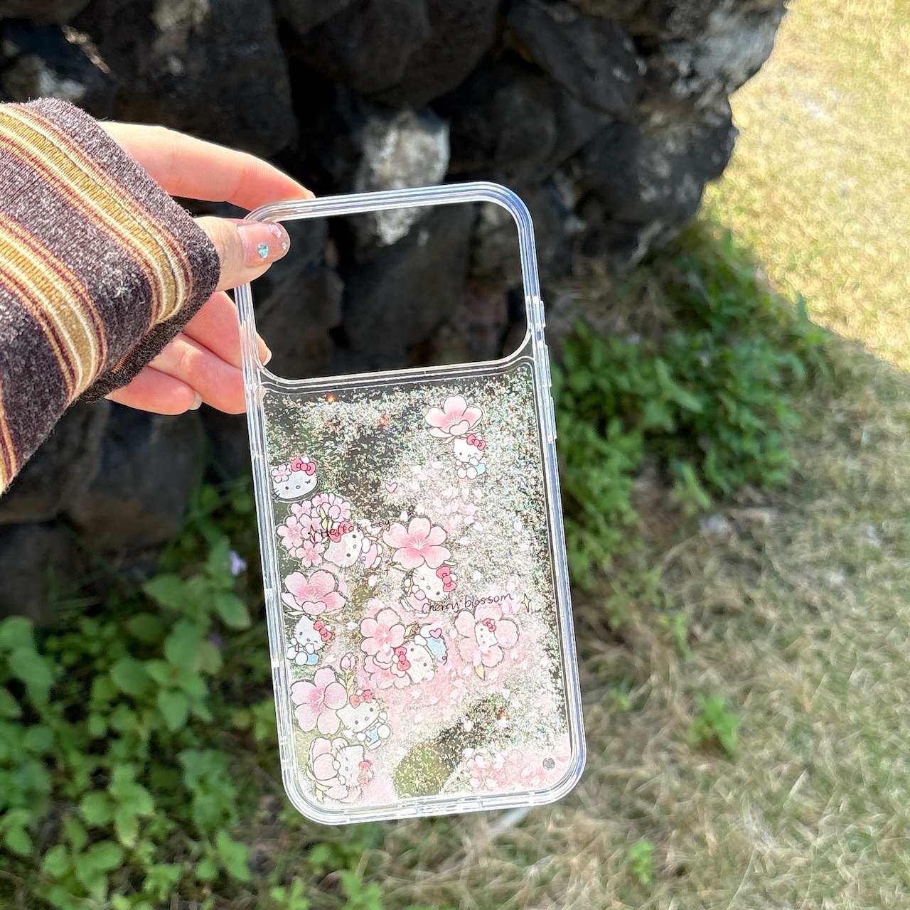 Sweet Pink Cherry Blossom For  - Phone Cases Hello Kitty review and price