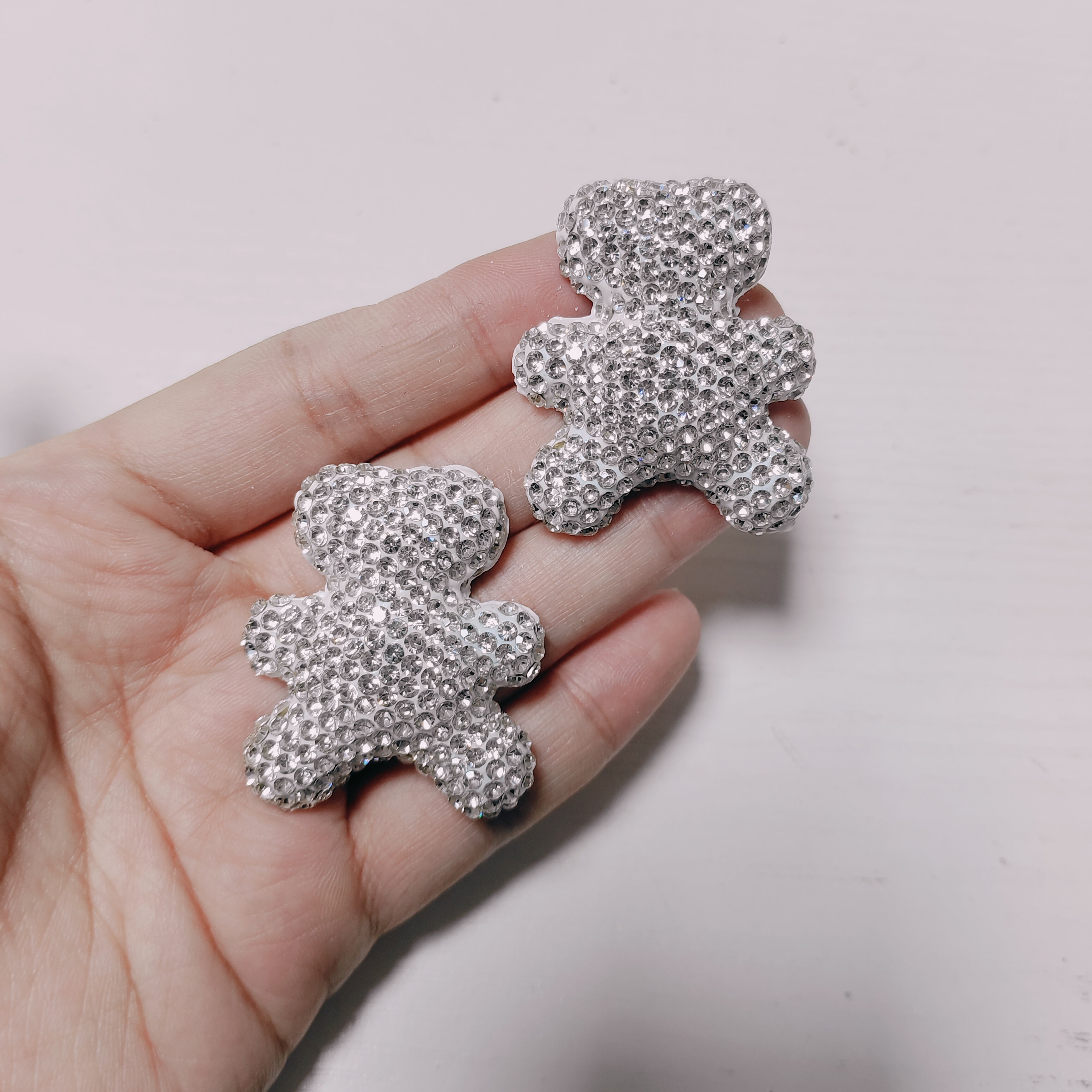 2Pcs Shiny Full Rhinestone Bea - Phone Cases Junk review and price