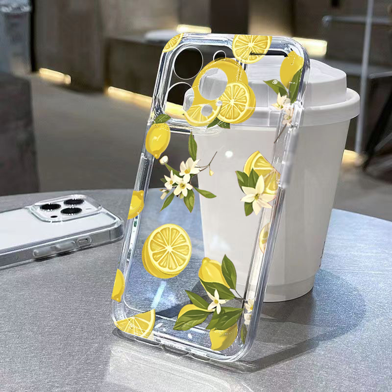 Summer Fruit Lemon Flower Clea - Phone Cases Samsung S24 review and price