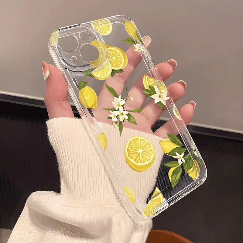 Summer Fruit Lemon Flower Clea - Phone Cases Samsung S24 review and price