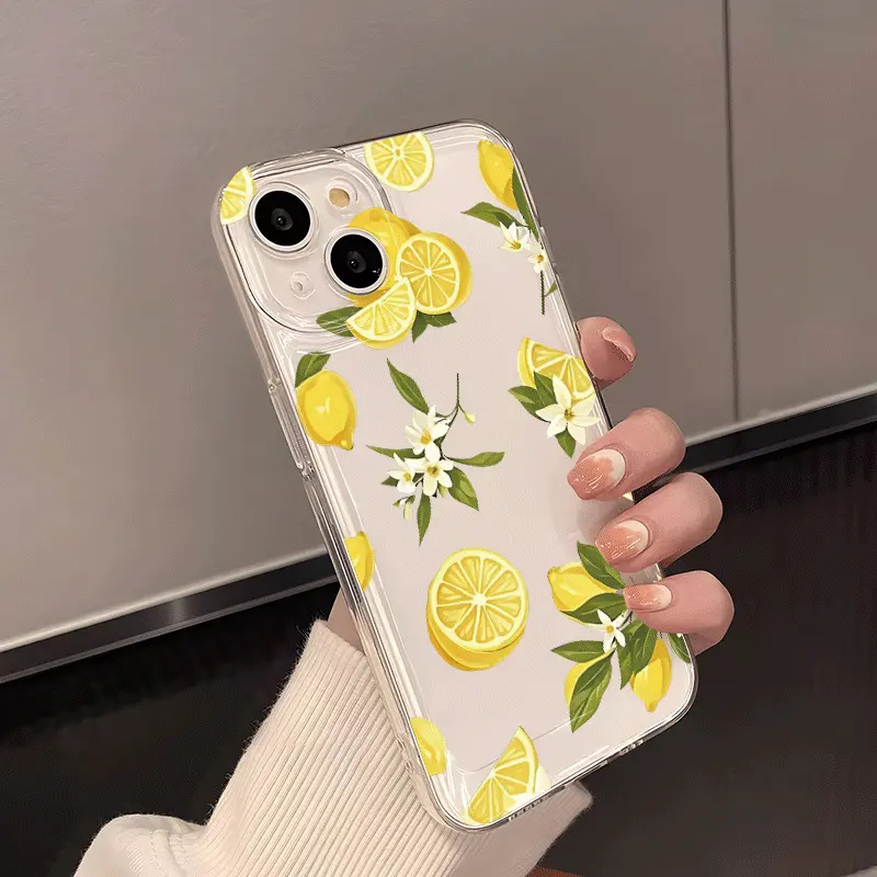 Summer Fruit Lemon Flower Clea - Phone Cases Samsung S24 review and price