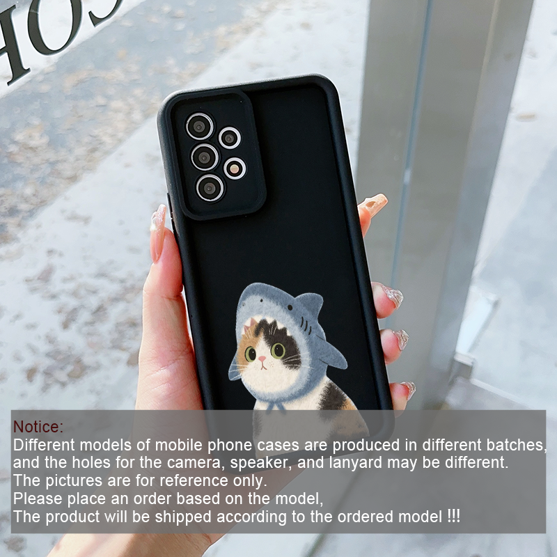 Cute Cartoon Animal Shark Cat  - Phone Cases Oppo review and price