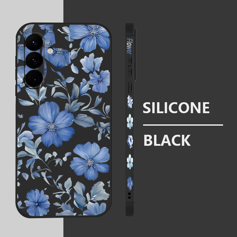 Flowers Plant Pattern Phone Ca - Phone Cases Samsung S24 review and price