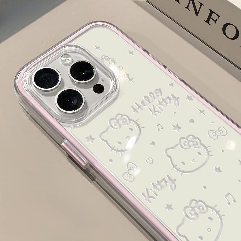 Cute Hollow out Hello Kitty So - Phone Cases Hello Kitty review and price