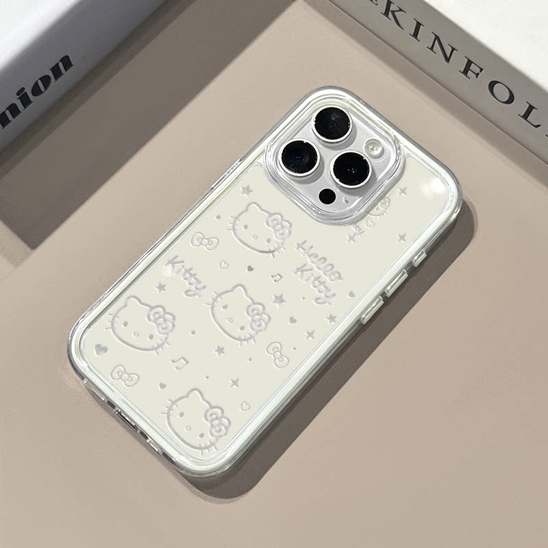 Cute Hollow out Hello Kitty So - Phone Cases Hello Kitty review and price