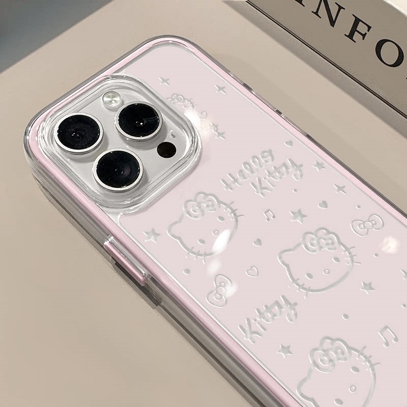 Cute Hollow out Hello Kitty So - Phone Cases Hello Kitty review and price