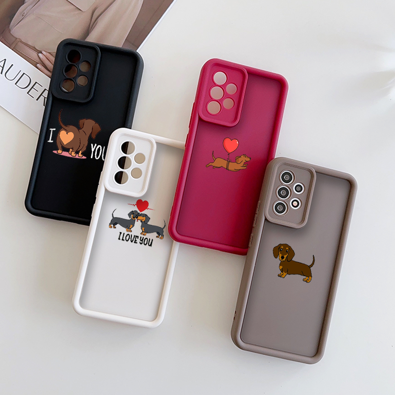 Cute Cartoon Animal D-Dachshun - Phone Cases Oppo review and price