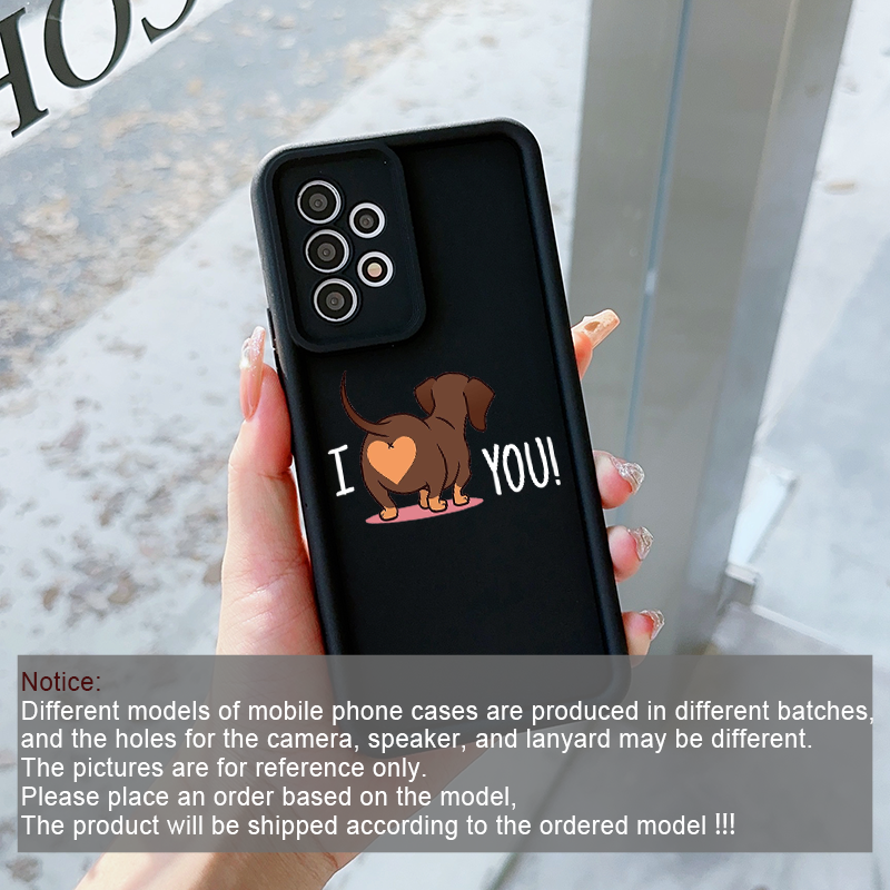 Cute Cartoon Animal D-Dachshun - Phone Cases Oppo review and price