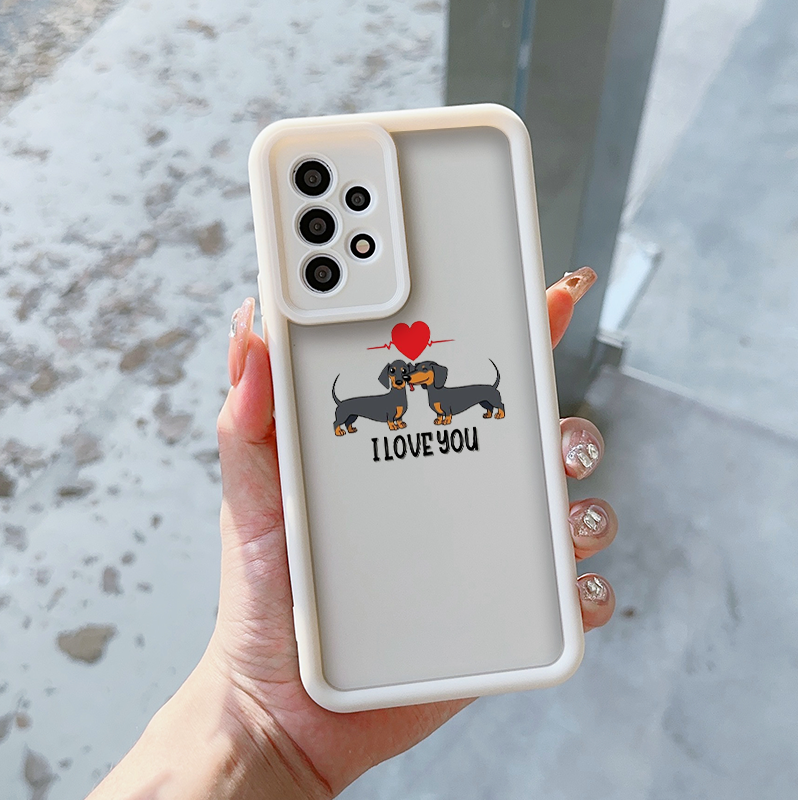 Cute Cartoon Animal D-Dachshun - Phone Cases Oppo review and price