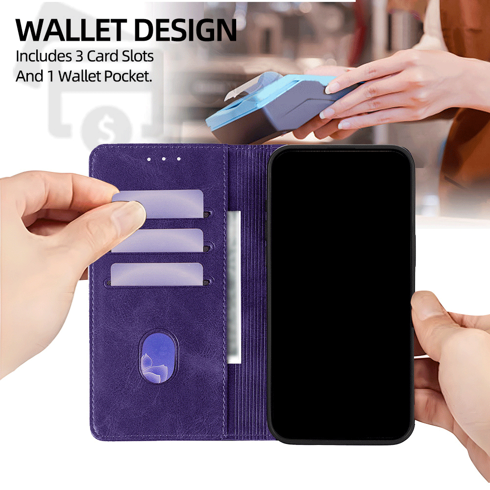 Painted Magnetic Flip Leather  - Phone Cases Samsung S24 review and price