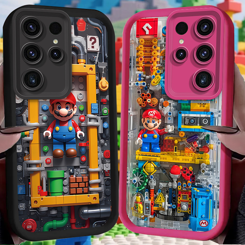 Toy Blocks M-Marios Phone Case - Phone Cases Samsung S24 review and price