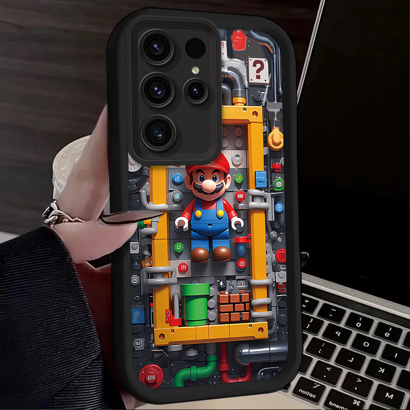 Toy Blocks M-Marios Phone Case - Phone Cases Samsung S24 review and price