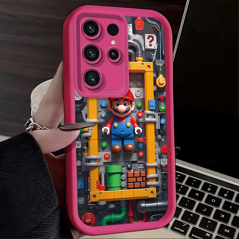 Toy Blocks M-Marios Phone Case - Phone Cases Samsung S24 review and price